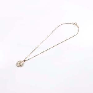 CHANEL C20V Coco Mark Necklace Gold WS7990